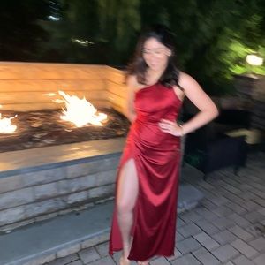 Beautiful red dress